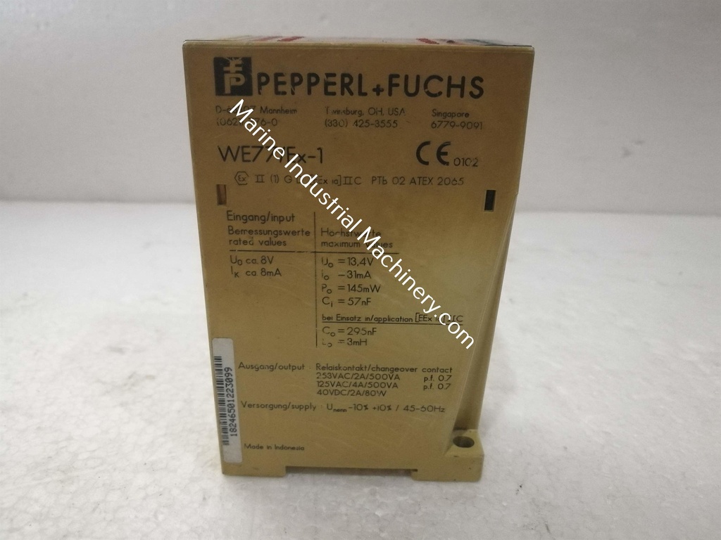 Pepperl+Fuchs WE77-EX-1 Switch Amplifier