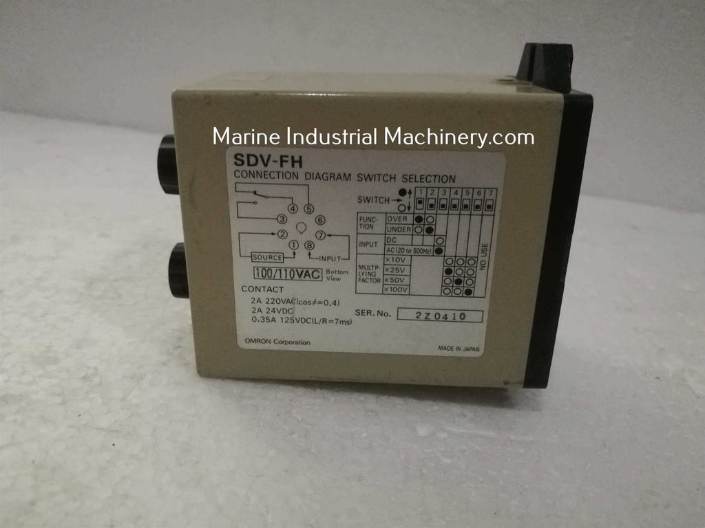 Omron SDV-FH2 Voltage Sensor
