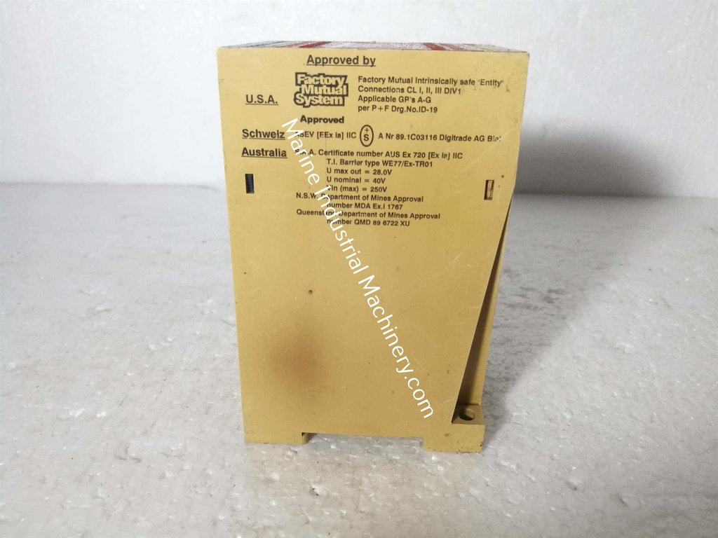 Pepperl+Fuchs WE77/Ex-TR01 Transformer Isolated Repeater