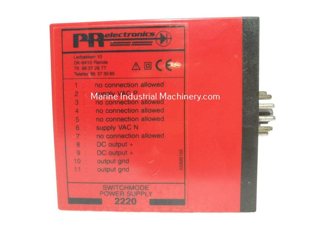 PR Electronics 2220 Switch Mode Power Supply
