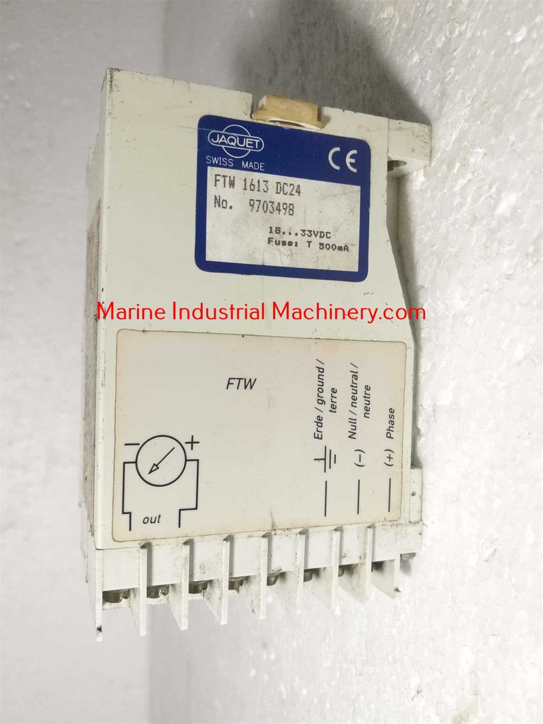 Jaquet FTW 1613 DC24 Frequency to Current Converter