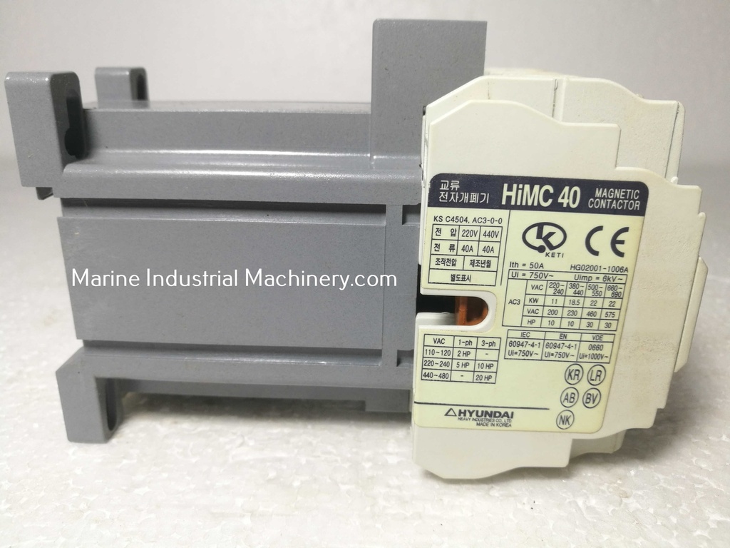 Hyundai HiMC 40 Magnetic Contactor