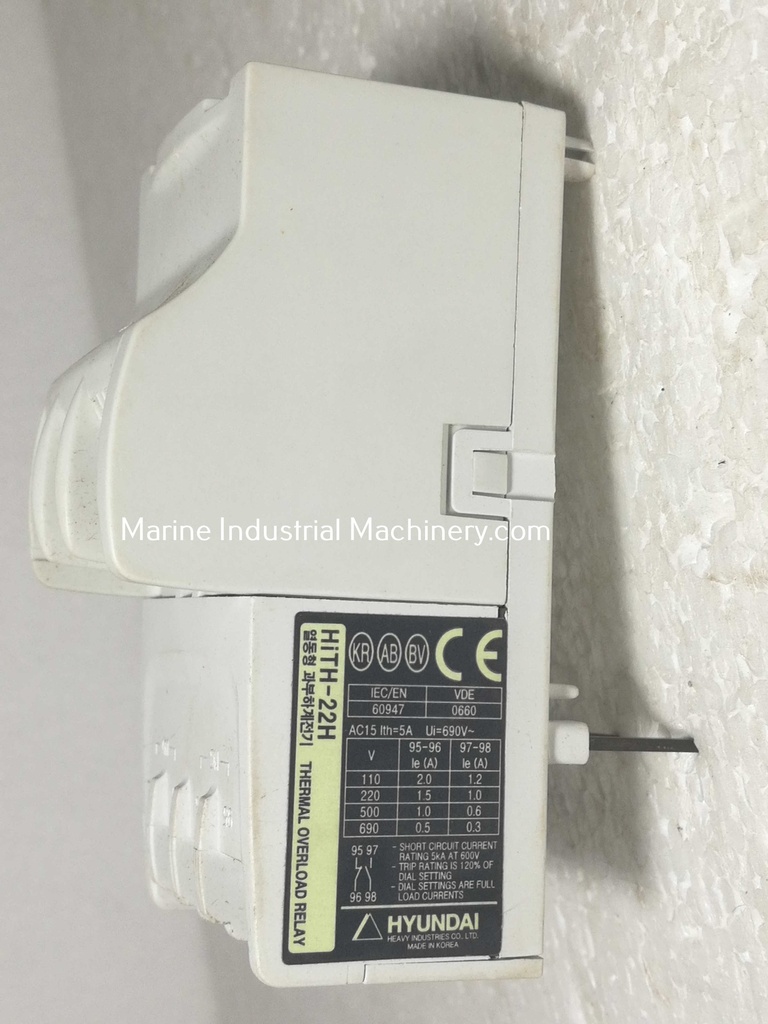 Hyundai HiTH-22H Thermal Overload Relay(HiTH-22H-3)