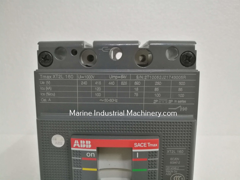 ABB SACE Tmax XT2L 160 Circuit Breaker (3P 50A)