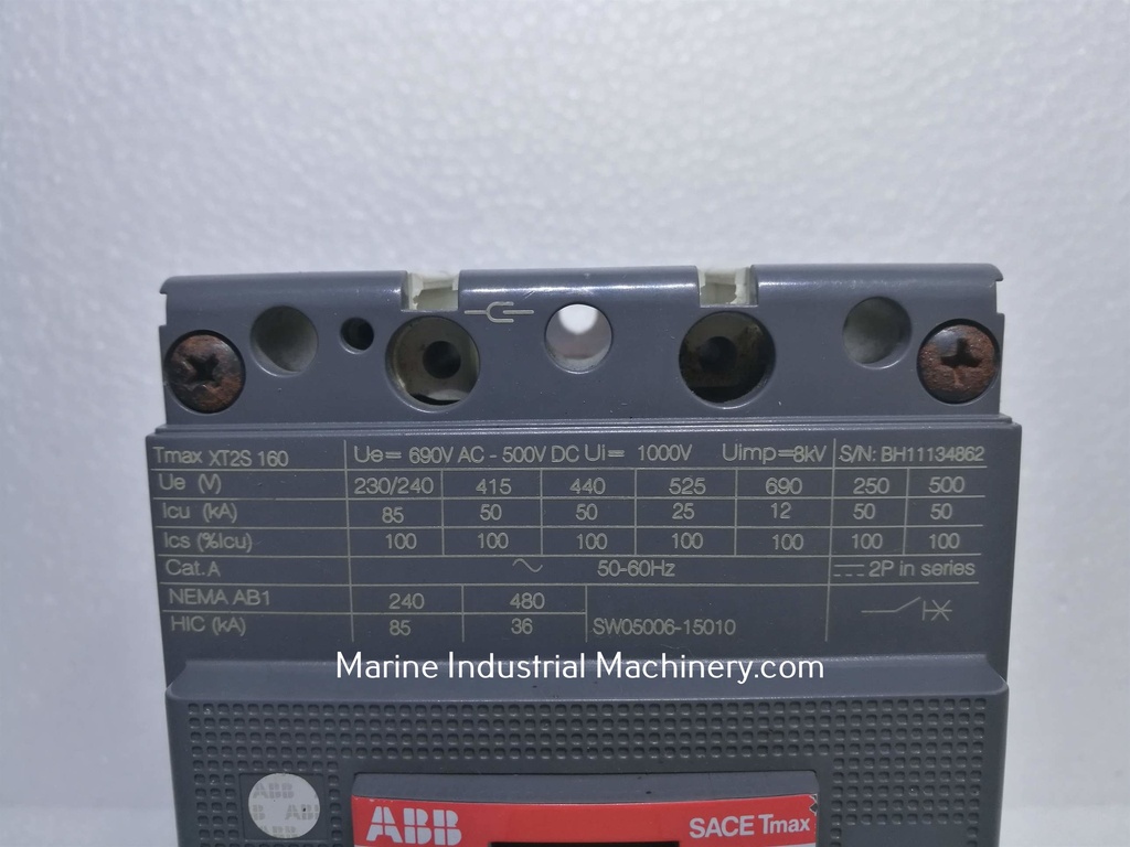 ABB SACE Tmax XT2S 160 Circuit Breaker