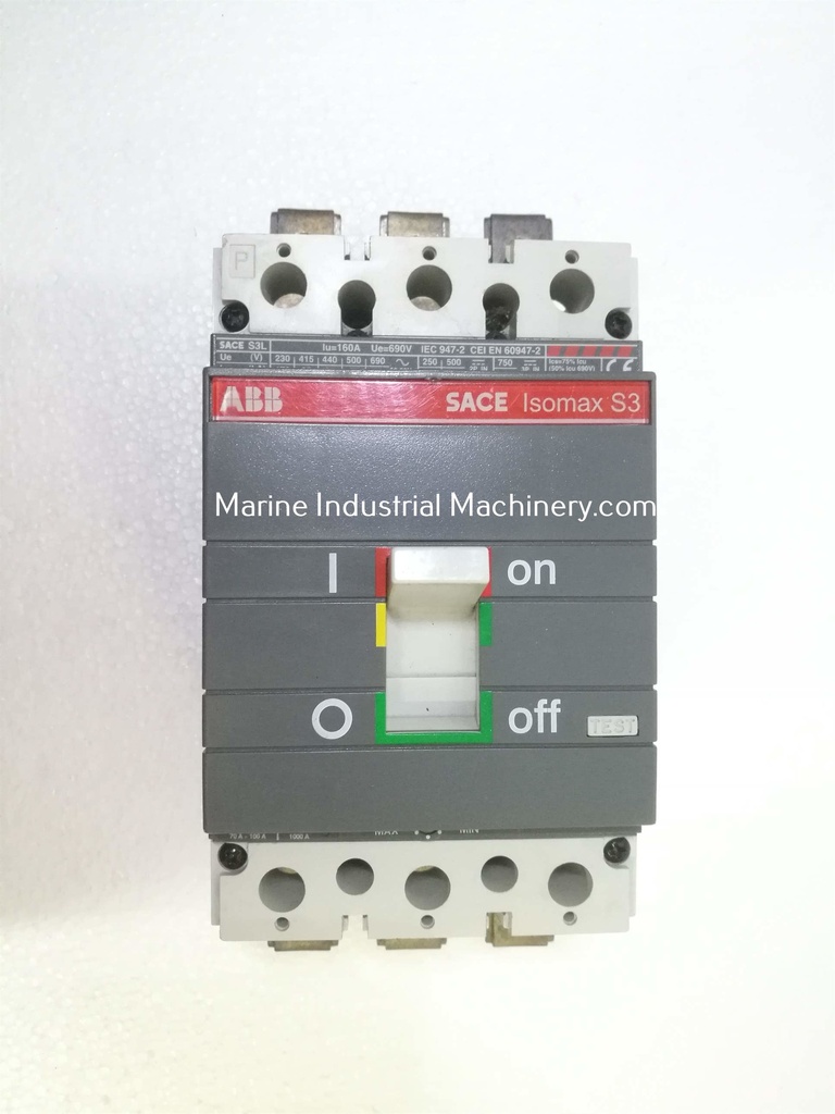 ABB SACE Isomax S3 Circuit Breaker (3P 70-100A)