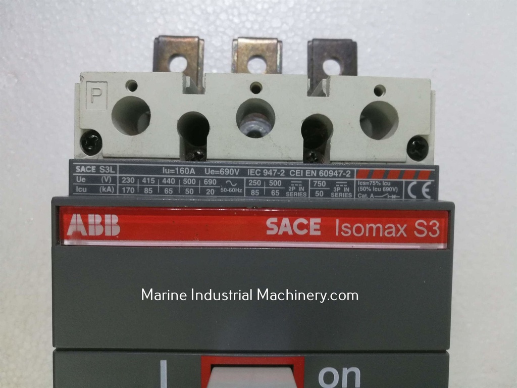 ABB SACE Isomax S3 Circuit Breaker (3P 70-100A)