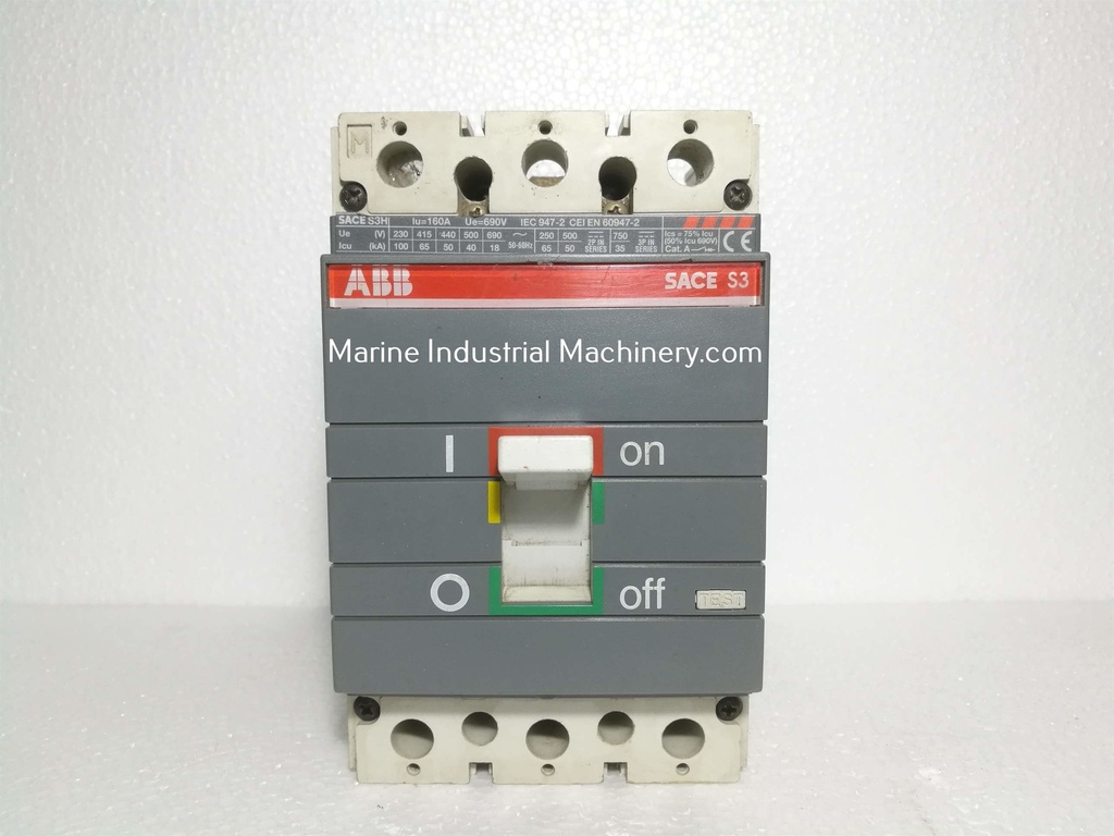 ABB SACE S3 S3H Circuit Breaker (3P 160A)