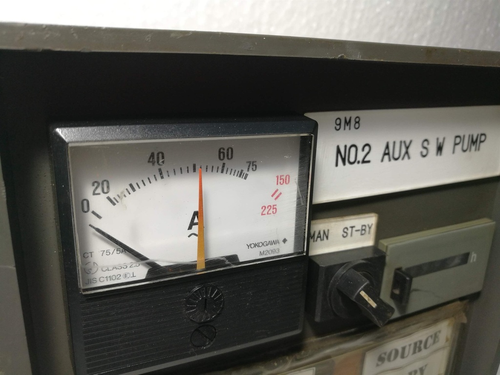 Yokogawa 9M8 No.2 AUX S W PUMP