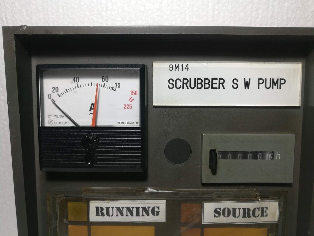 Yokogawa 9M14 Scrubberr S W Pump