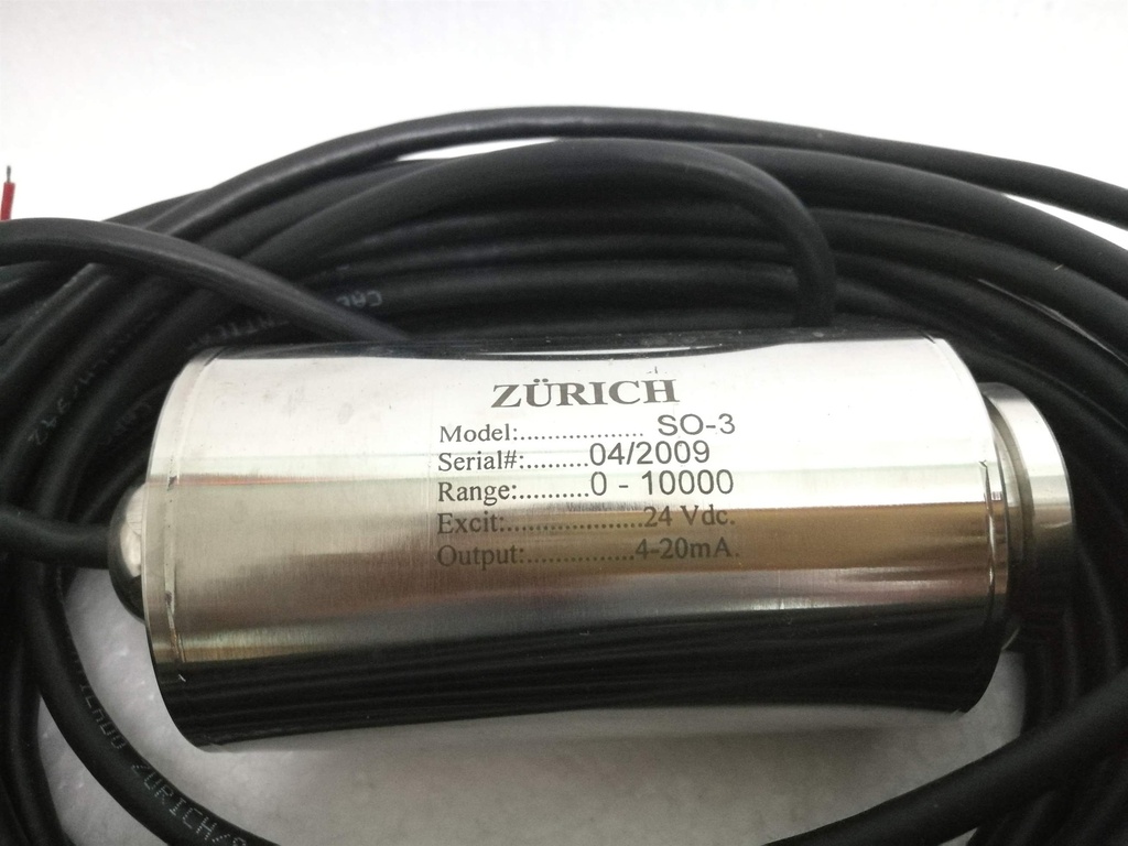 Zurich SO-3 Pressure Transmitter