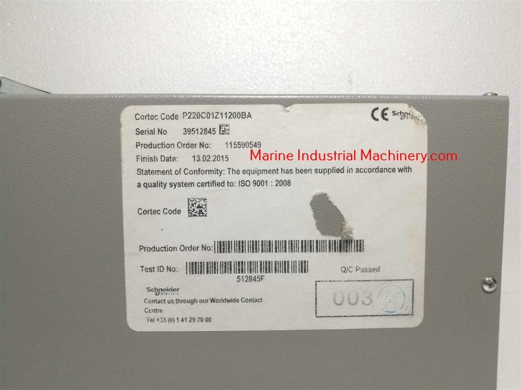 Schneider Electric MICOM P220 Digital Protection Relay