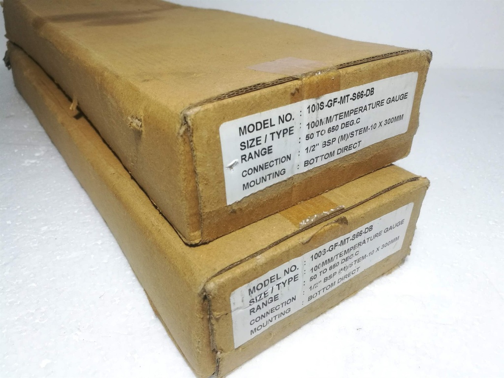 Hunter 100S-GF-MT-S66-DB Temperature Gauge