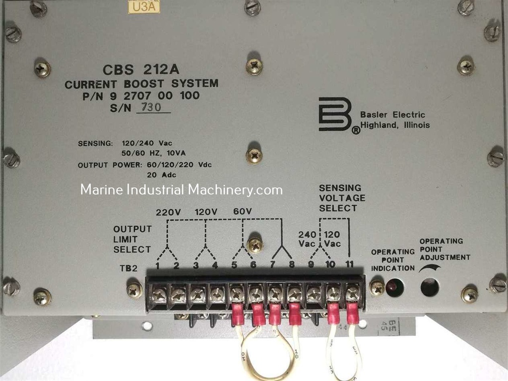 Basler Electric CBS 212A Current Boost System