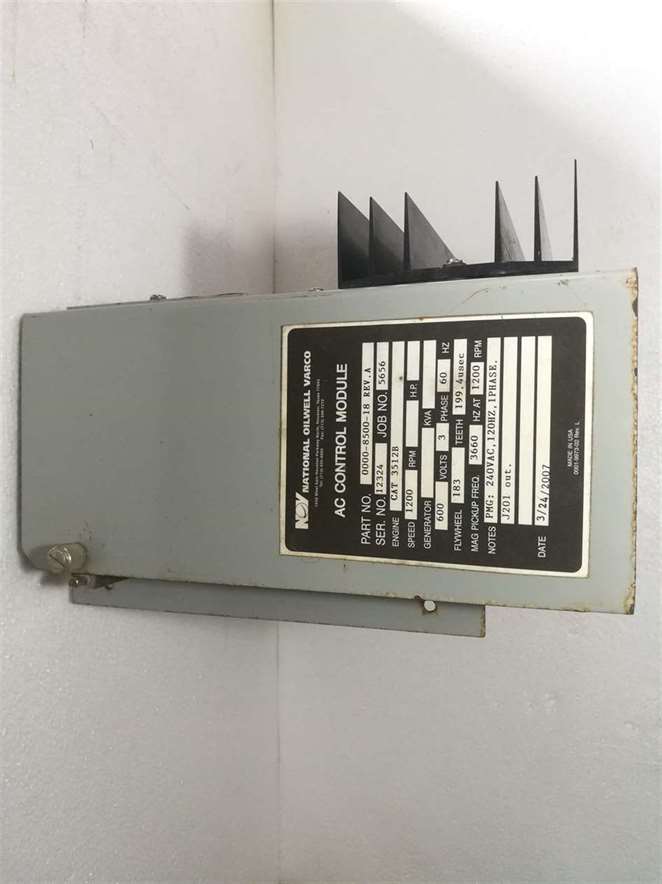 National Oilwell Varco 0000-8500-18 AC Control Module