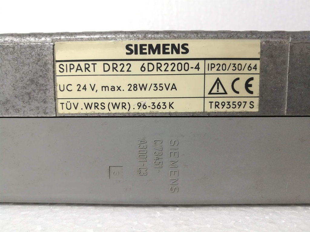 Siemens SIPART DR22 6DR2200-4 Process Controller