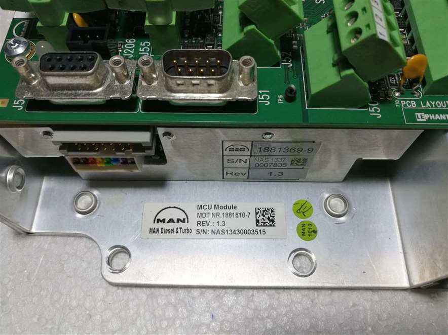 Man B & W 1881610-7 Master Control Unit