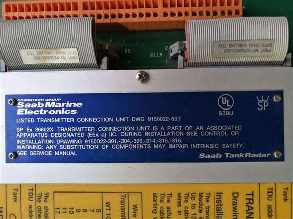 Saab Marine 9150022-691 Transmitter Connection Unit
