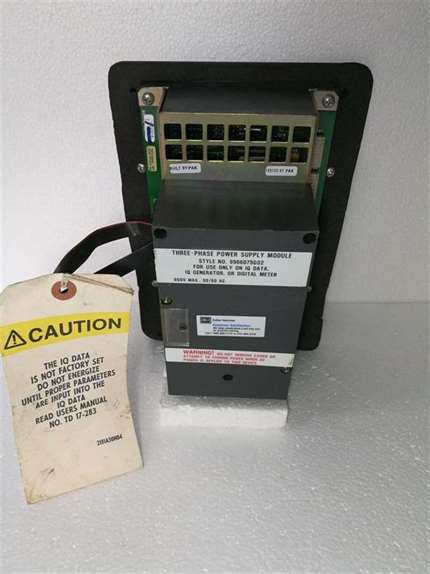 Culter-Hammer 2D78533G03 IQ Data Meter