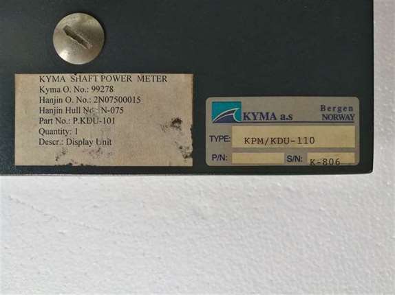 Kyma KPM/KDU-110 Performance Monitoring Display Unit