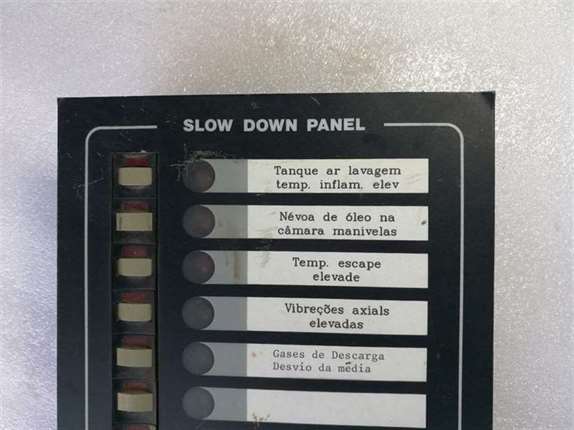 Soren T.Lyngso 900366210 V Slow Down Alarm Panel