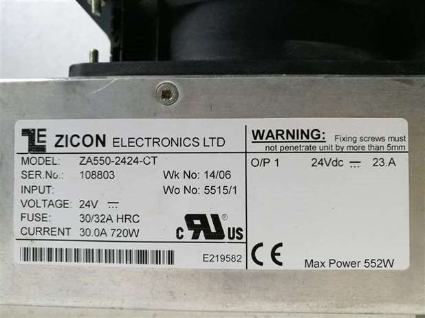 Zicon ZA550-2424-CT Power Supply Unit