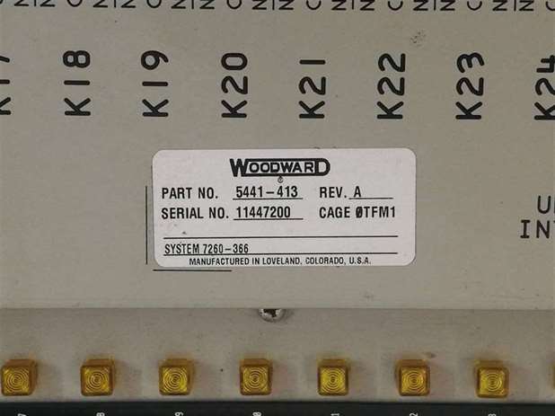Woodward 5441-413 32 Channel Relay Interface Module