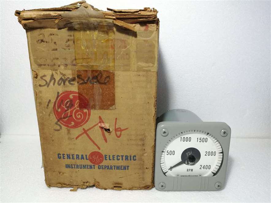 General Electric DB 14 RPM Meter