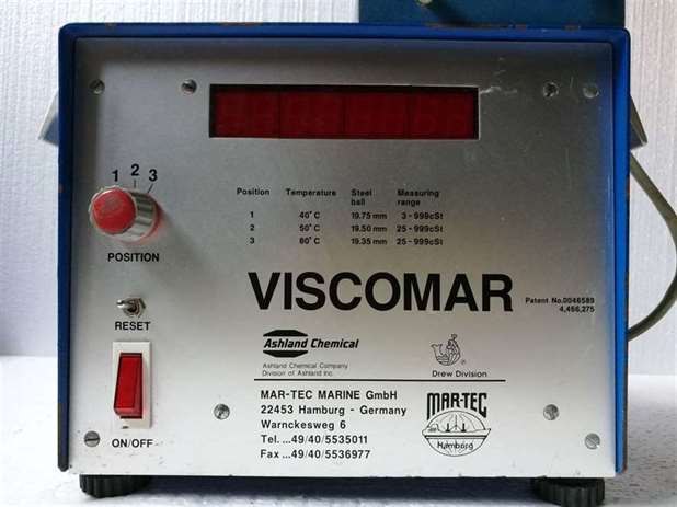 MAR-TEC Viscomar Lab Test Temperature Measure Sensor