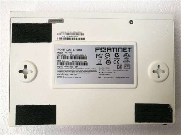 Fortinet Fortigate FG-60C Security Appliance Firewall