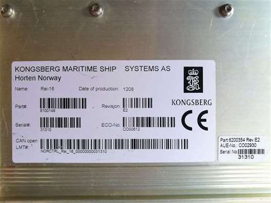 Kongsberg Rai-16 Remote Analog Module