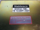 Nabtesco Interface Panel for Telegraph Logger