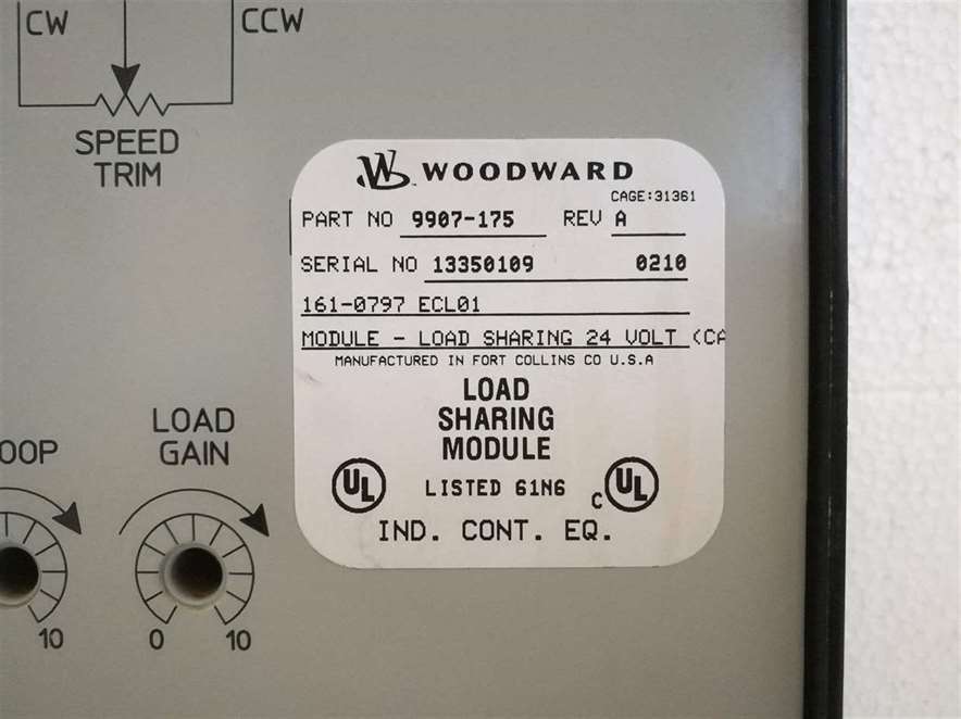 Woodward 9907-175 Load Sharing Module