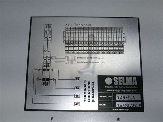 Selma Bridge Navigational Watch alarm System (BNWAS) Main Processor Unit(MPU)*
