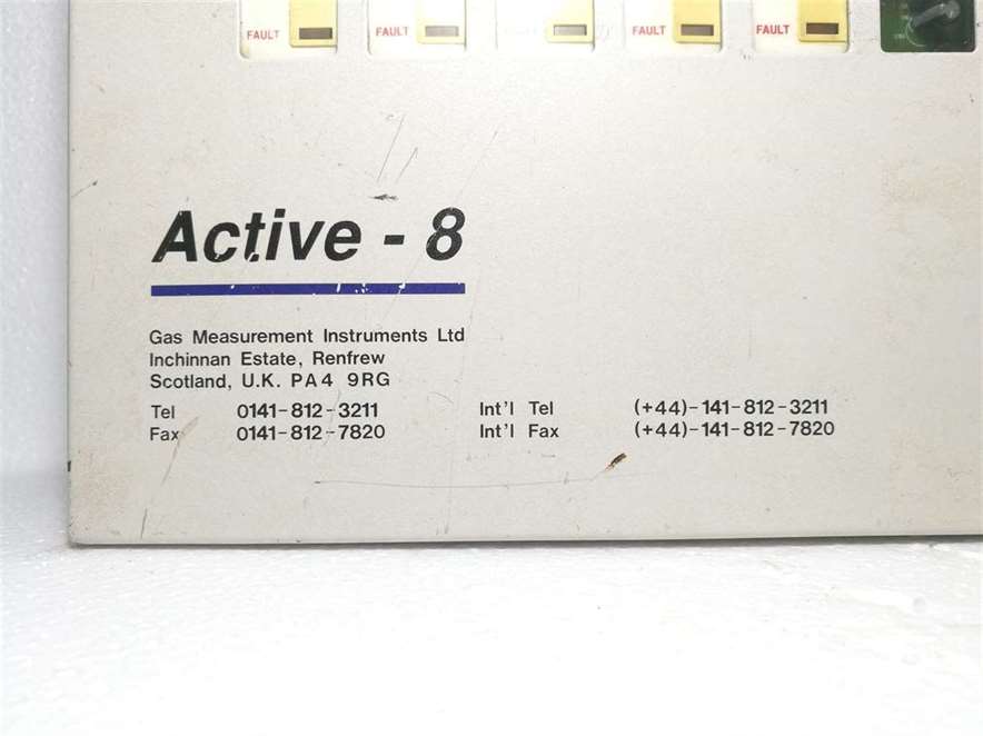 GMI Active-8 Lel Gas Sensing Measurement Alarm Safty Fire Monitor