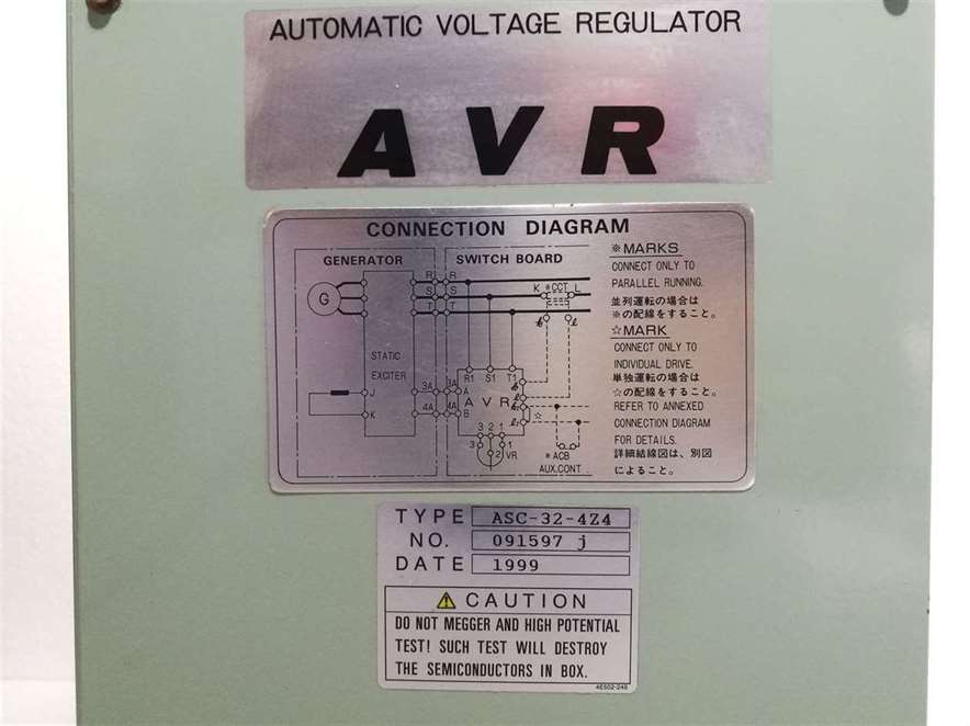 Taiyo ASC-32-4Z4 Automation Voltage Regulator AVR