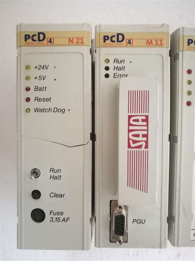 SAIA PCD4 N21+M11+W10[2]+E11[2]+A40[2] Input Output Modules