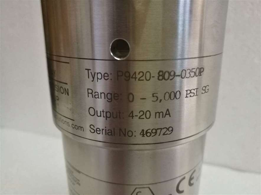 Vishay Precision Group P9420-809-0350P Pressure Transmitter Tranducer