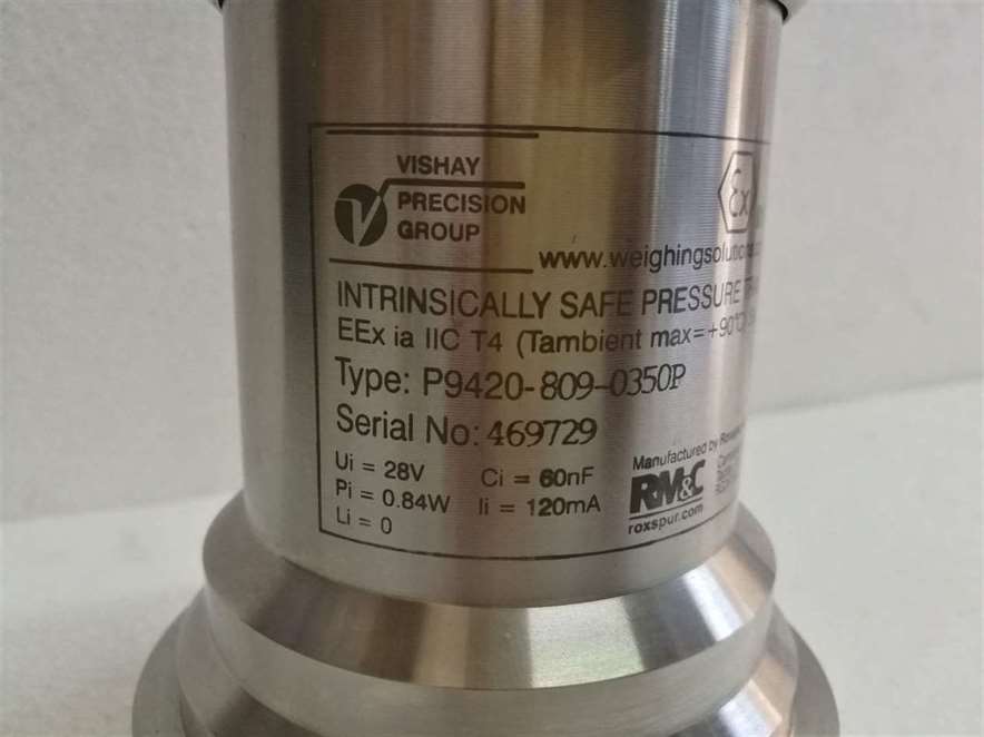 Vishay Precision Group P9420-809-0350P Pressure Transmitter Tranducer