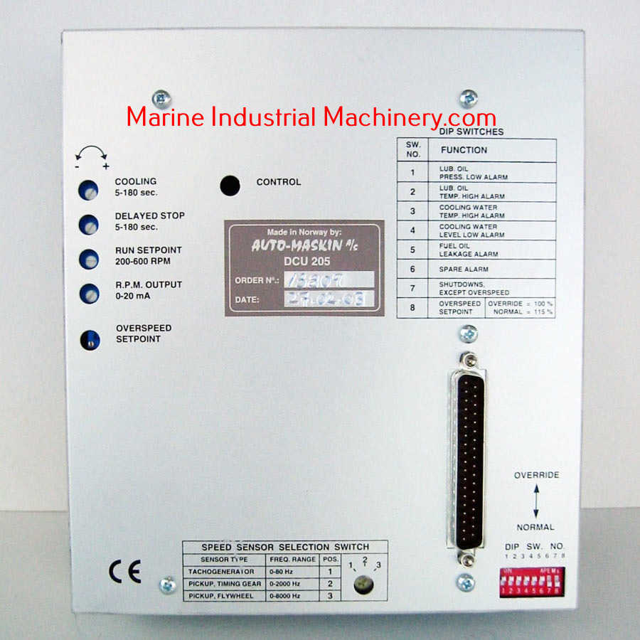 Auto-Maskin DCU 205 Diesel Engine Control Unit