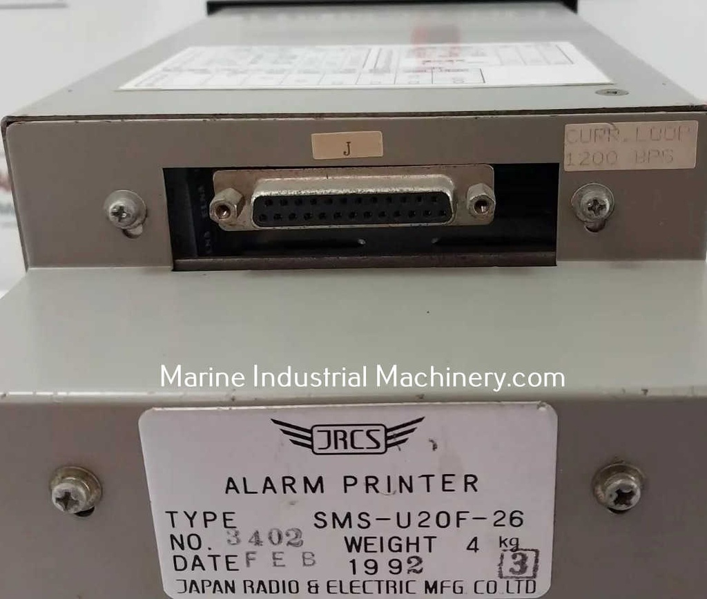 Nada Electronics MP-262-26RA3F Terminal Alarm Printer
