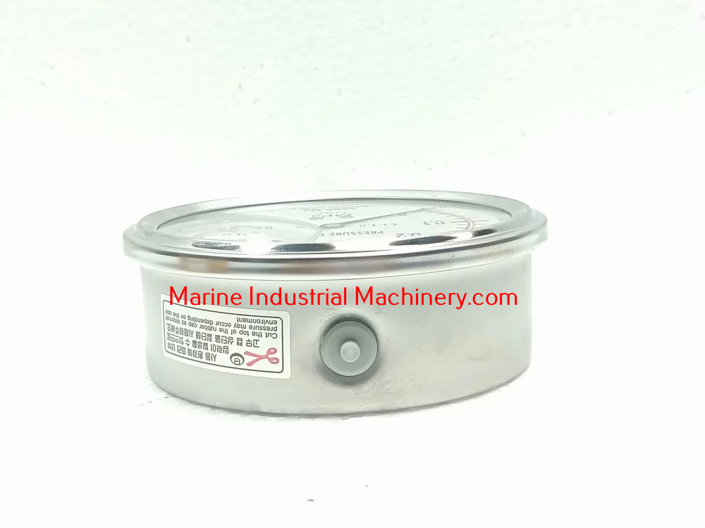 Seonjin OIL100 1-2 Pressure Gauge(0.6 MPa)
