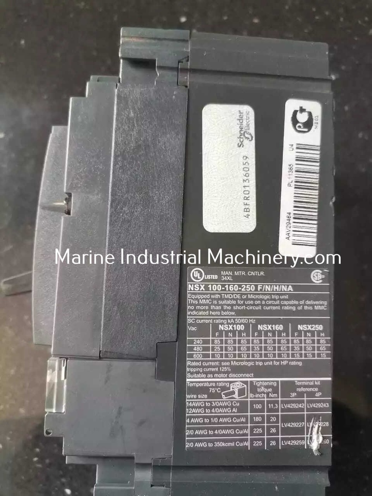 Schneider Compact NSX160F Circuit Breaker
