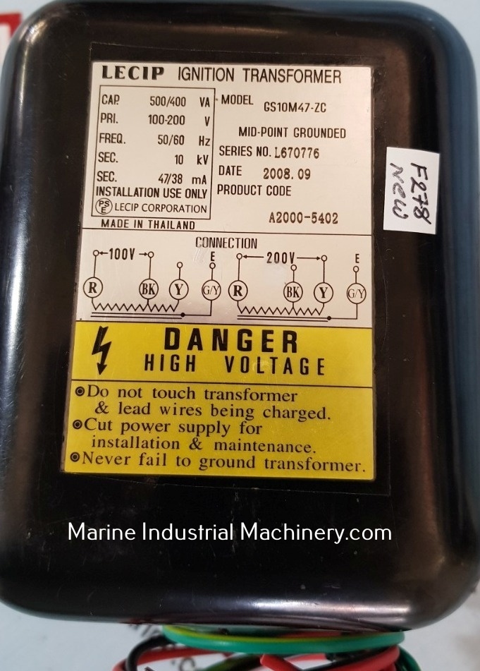 Lecip GS10M47-ZC Ignition Transformer