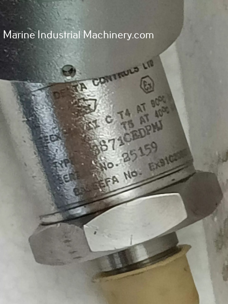 Delta Controls 43871CEDPMJ Intrinsically Safe Pressure Transmitte