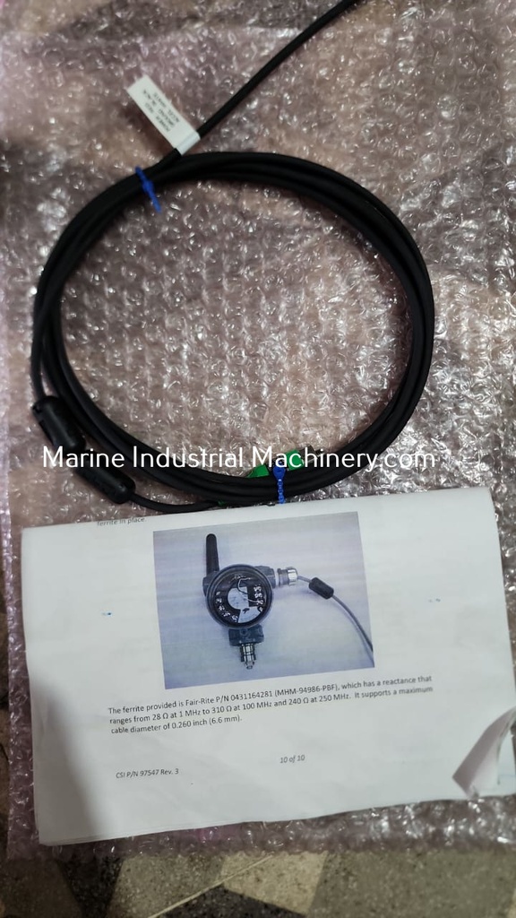 Emerson A0394LC Wire Accelerometer