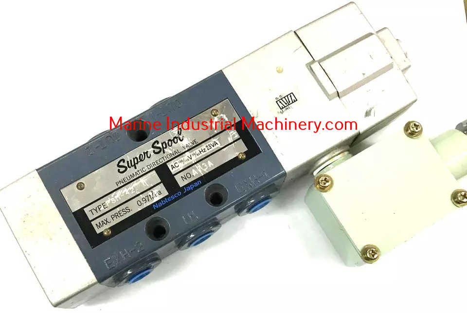 Nabtesco Super Spool PSM-42 110-60 Pneumatic Directional Valve