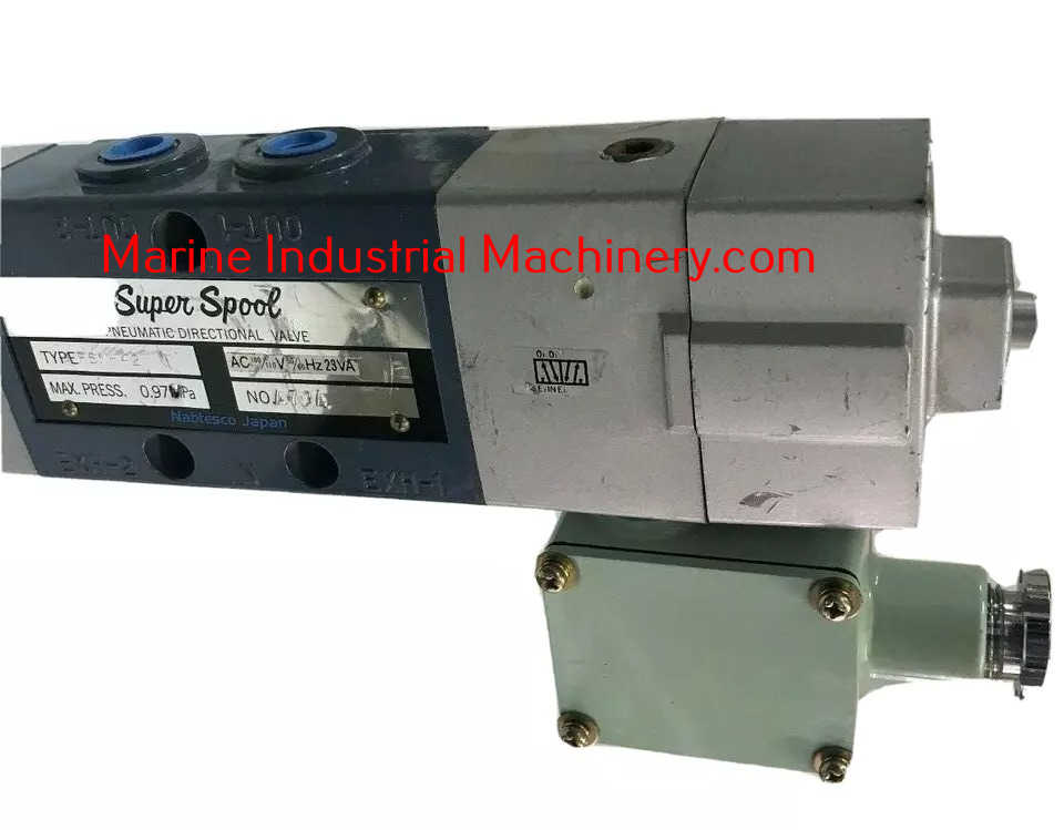 Nabtesco Super Spool PSM-42 110-60 Pneumatic Directional Valve
