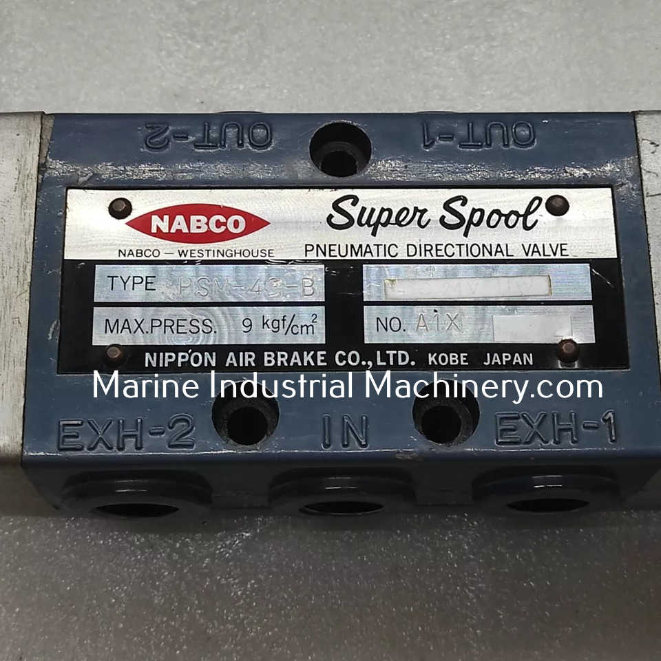 Nabco-Nippon Super Spool PSM-43-B Pneumatic Directional Valve