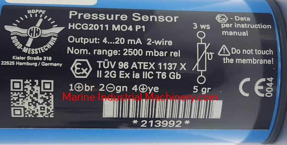 Hoppe HCG2011 M0P1 Pressure Sensor